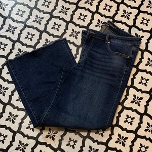 Maurices Deep Indigo Straight Leg Jeans